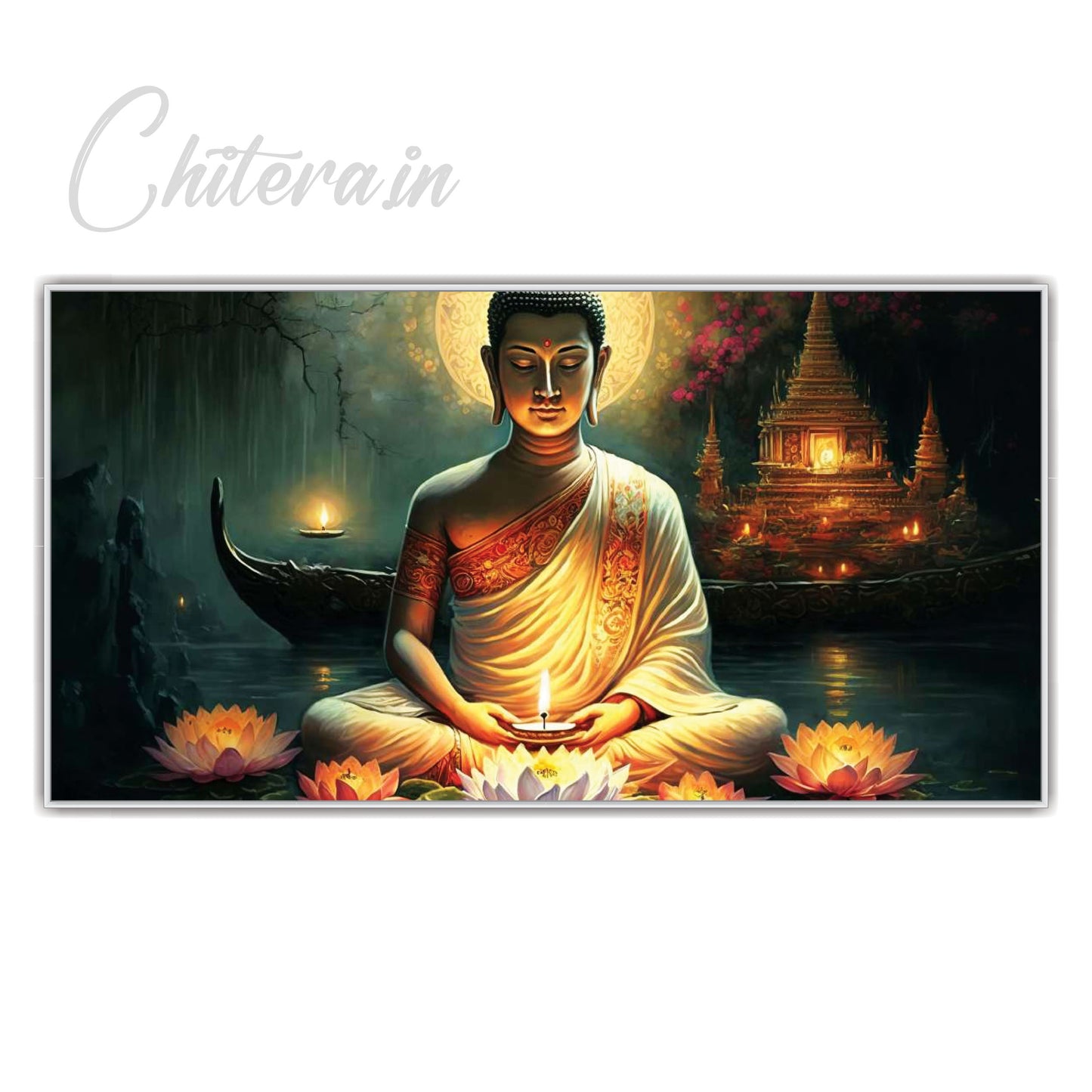 Lord Buddha Canvas Art Canvas Print Wall Painting