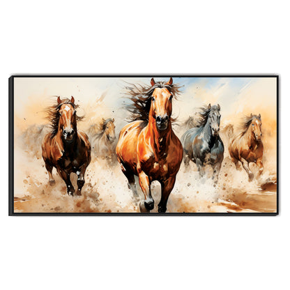 Beautiful horse art Canvas Print Wall Painting