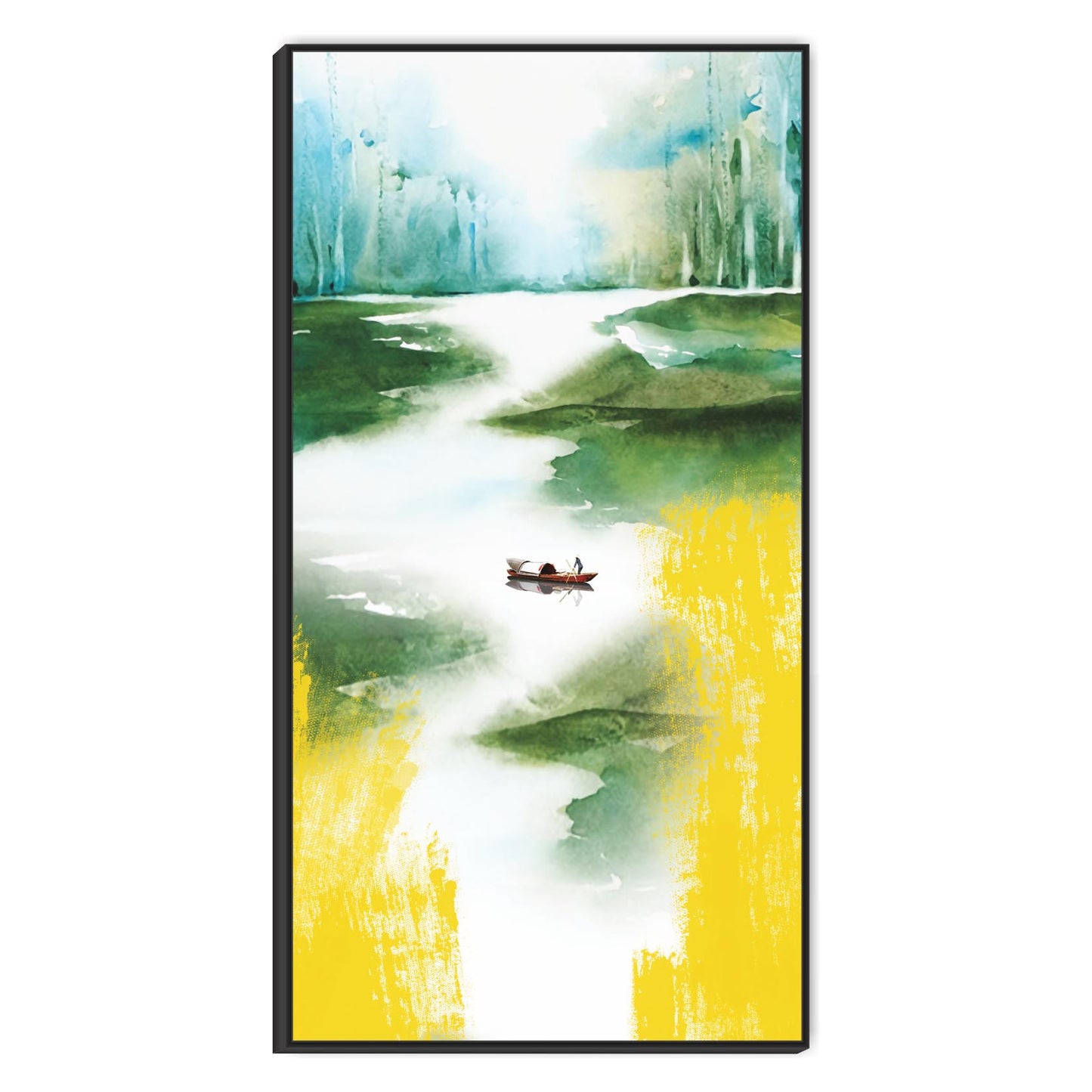 Boating view Canvas Print Wall Painting