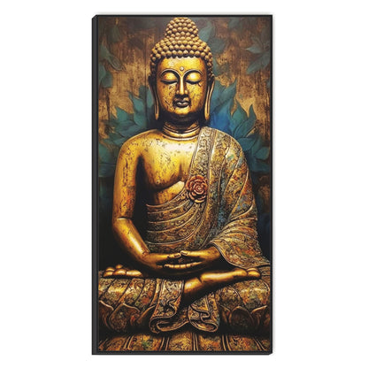 Abstract Buddha Canvas Art Canvas Print Wall Painting