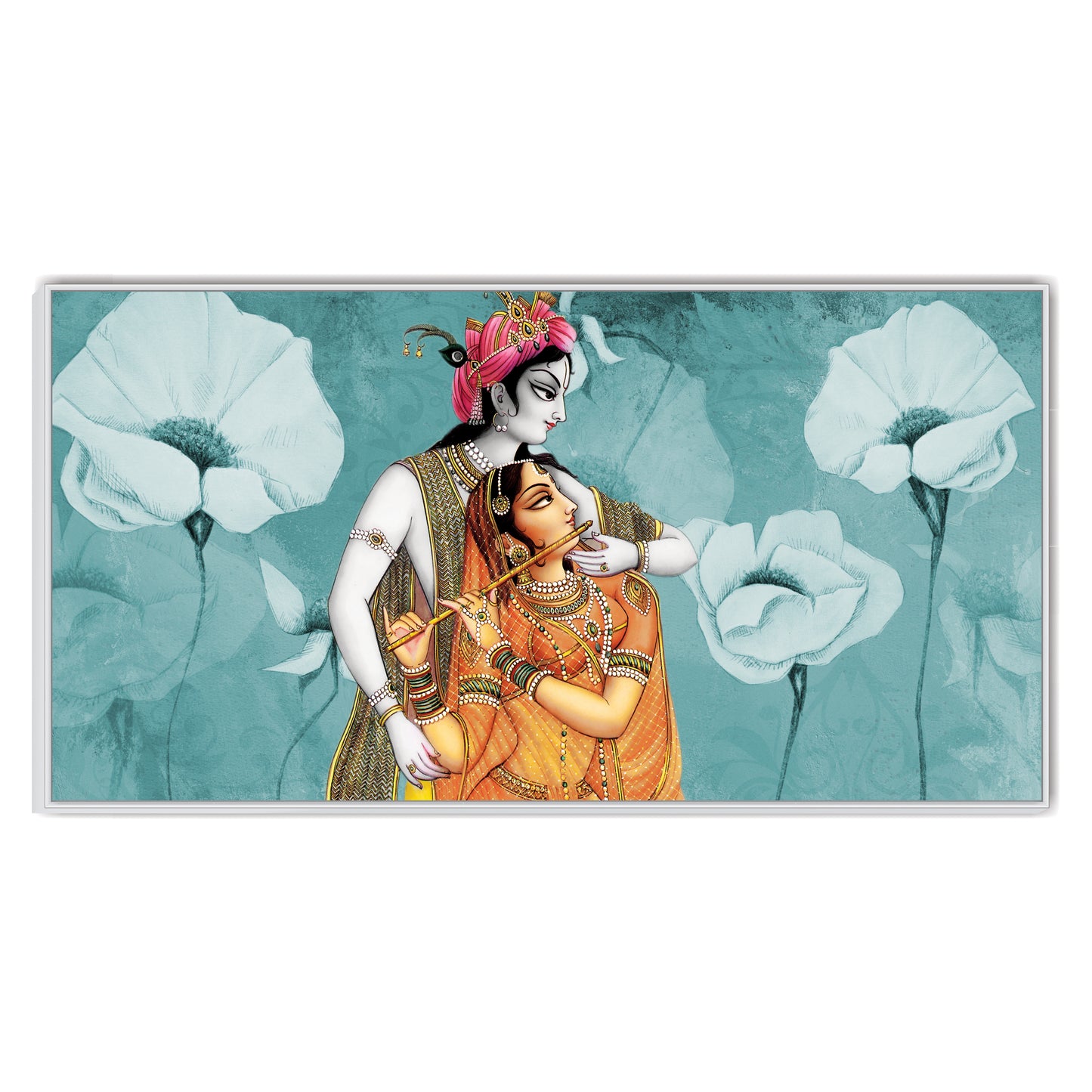 Radha Krishna Canvas Art