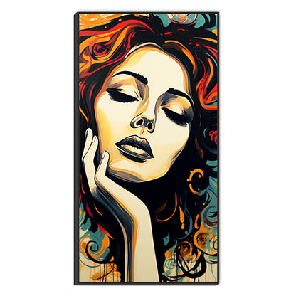 Girl Canvas Art Wall Painting