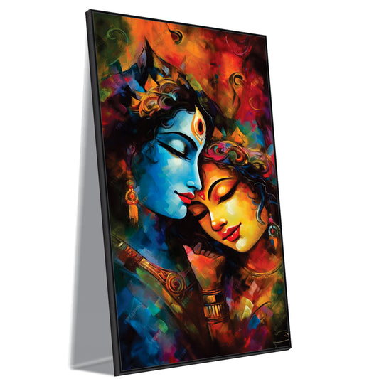 Radha Krishna beautiful Canvas Art