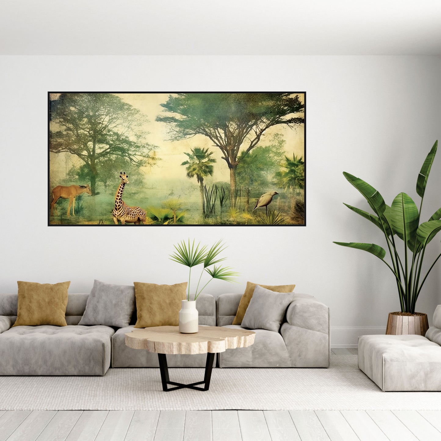 Forest wild life Landscape Canvas Art