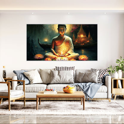 Lord Buddha Canvas Art Canvas Print Wall Painting