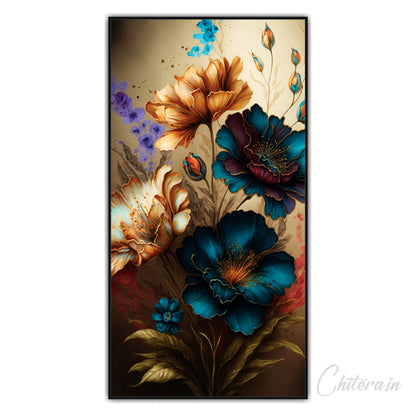 3D Flower art Canvas Print Wall Painting