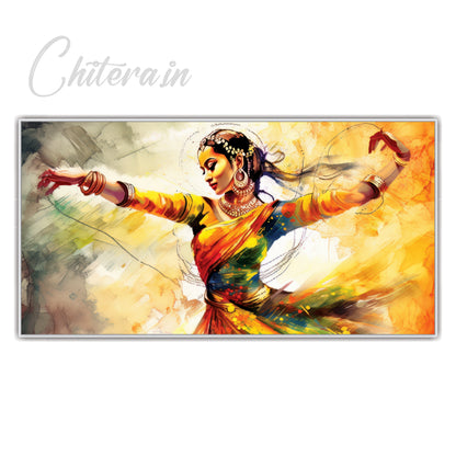 Woman Dancing Canvas Art Wall Painting