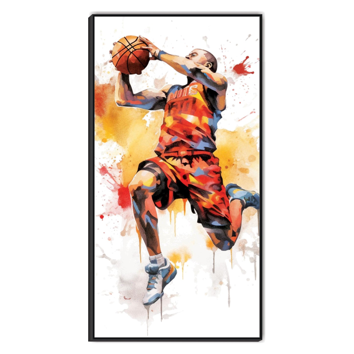 Basketball Player Canvas Art Wall Painting