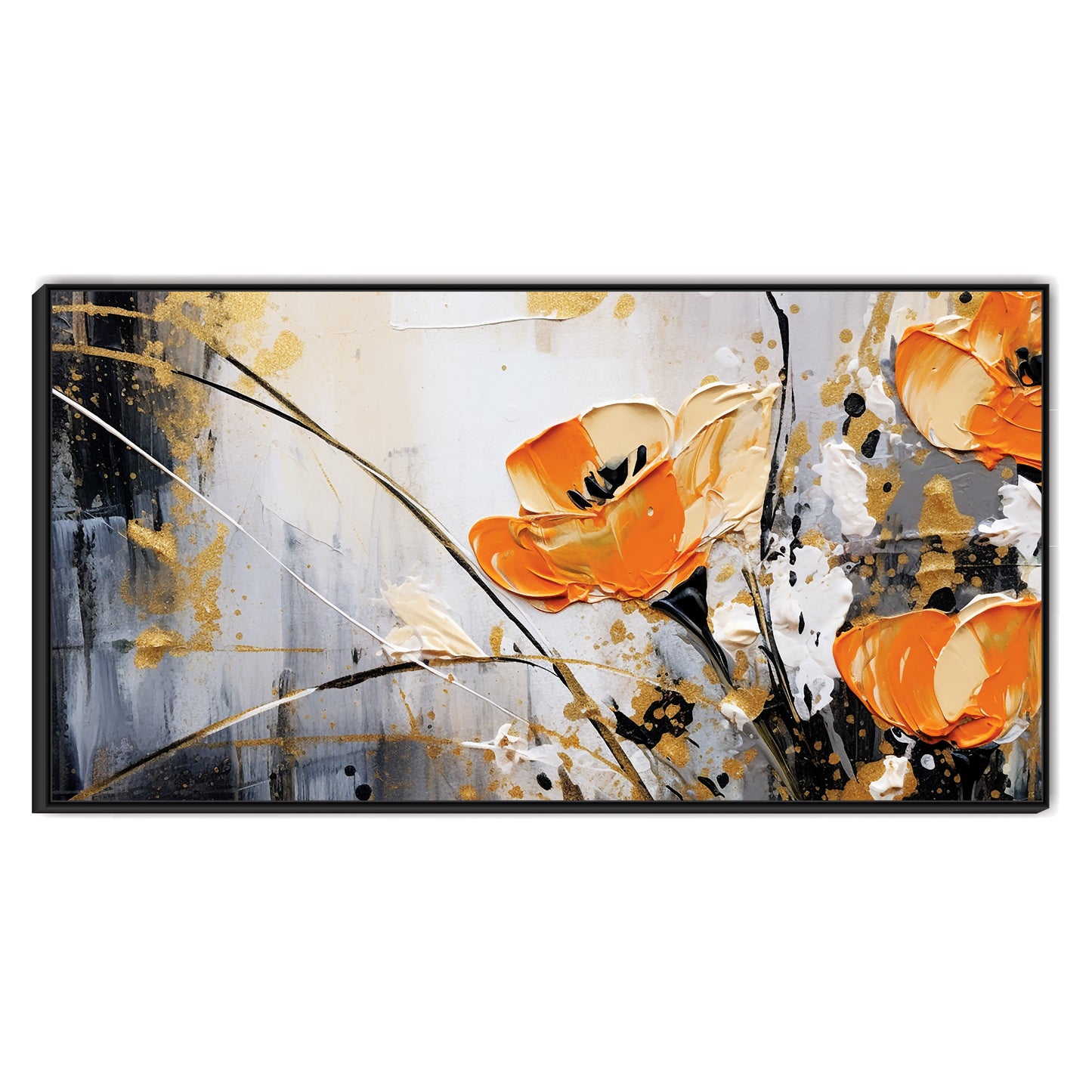 3D Flower art Canvas Print Wall Painting