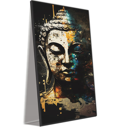 Abstract Buddha Canvas Art Canvas Print Wall Painting