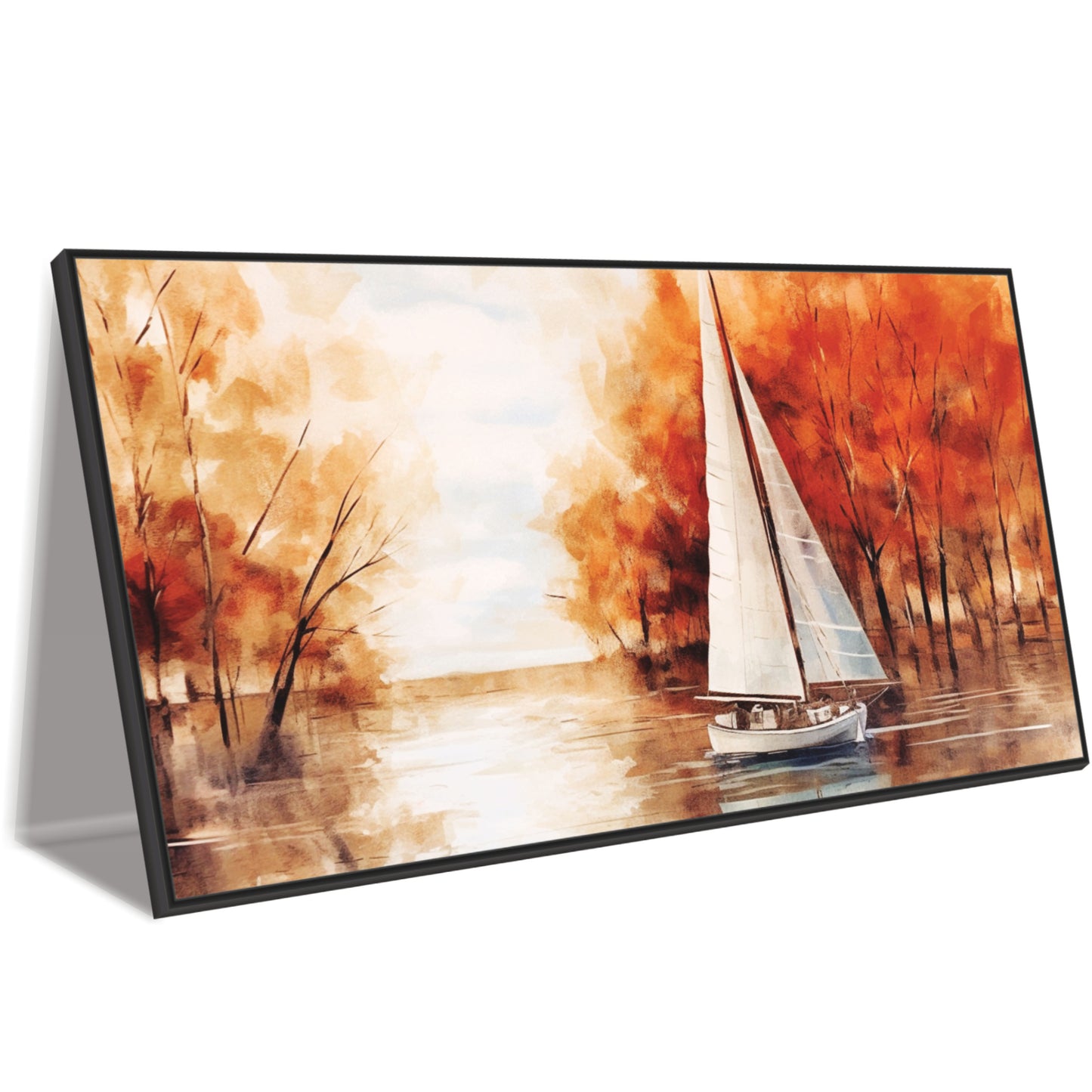 Boating view Canvas Print Wall Painting