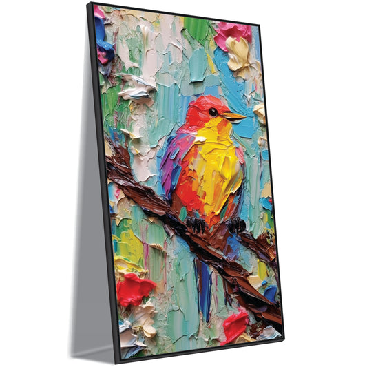 Colorful bird Canvas Art Wall Painting