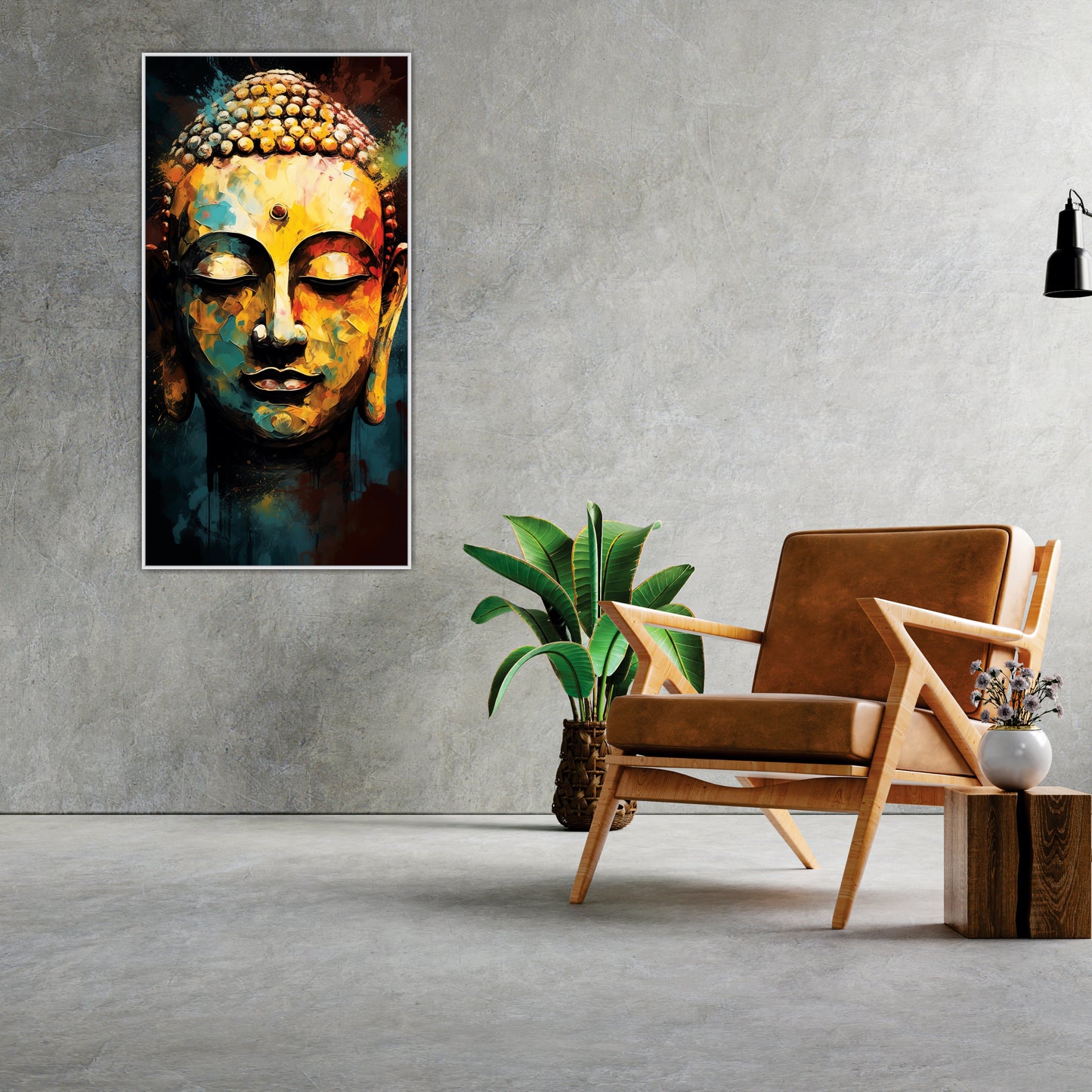 Buddha Canvas Art Canvas Print Wall Painting