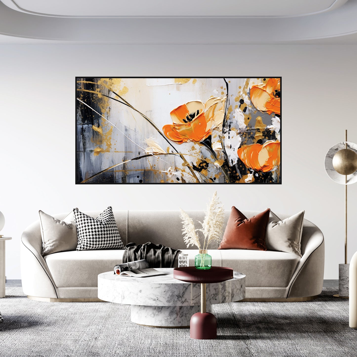 3D Flower art Canvas Print Wall Painting