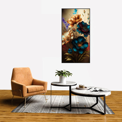 3D Flower art Canvas Print Wall Painting