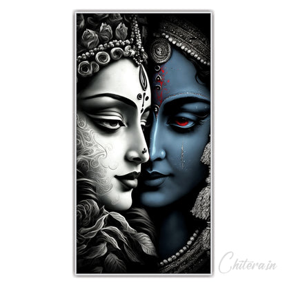 Radha Krishna Canvas Wall Art