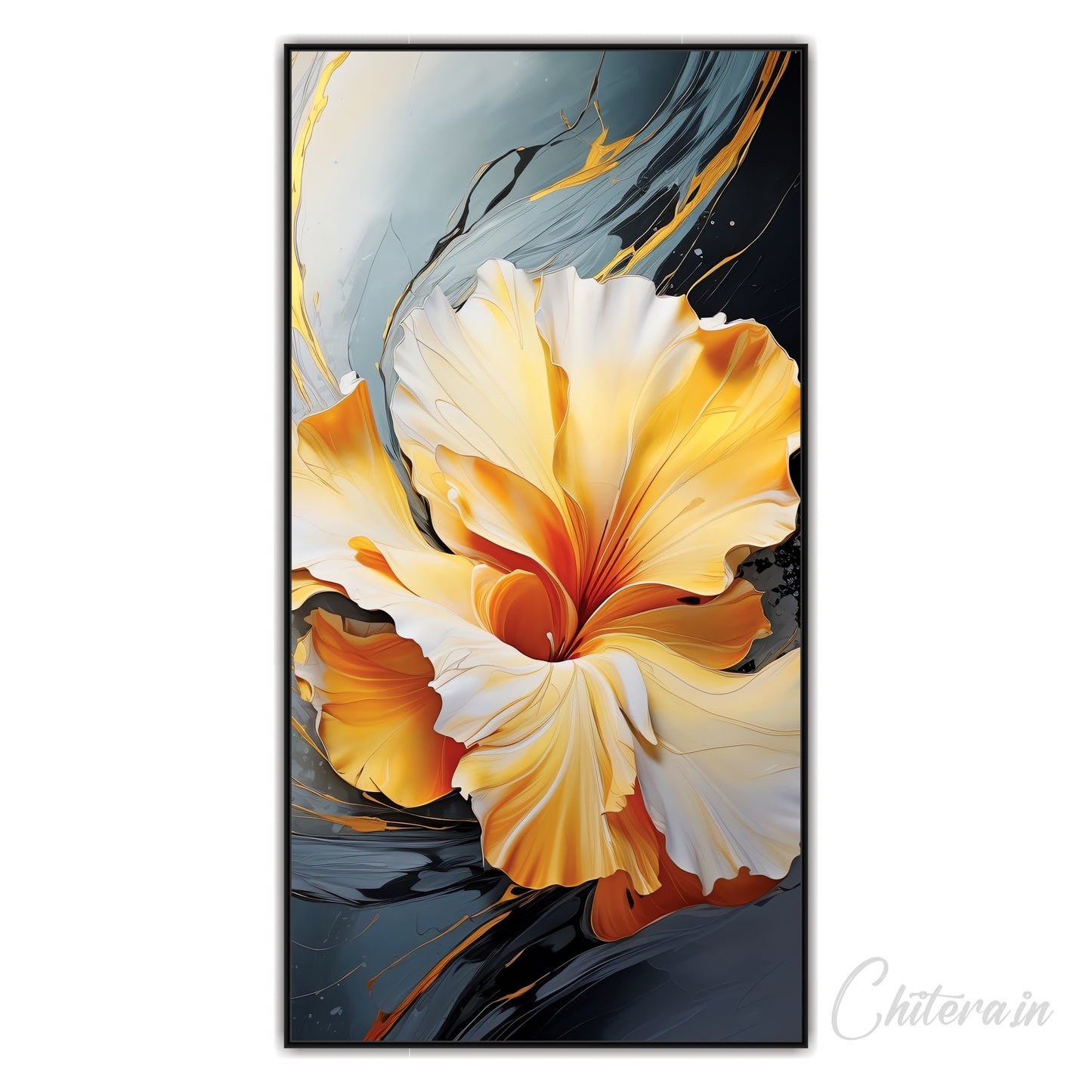 3D Flower art Canvas Print Wall Painting