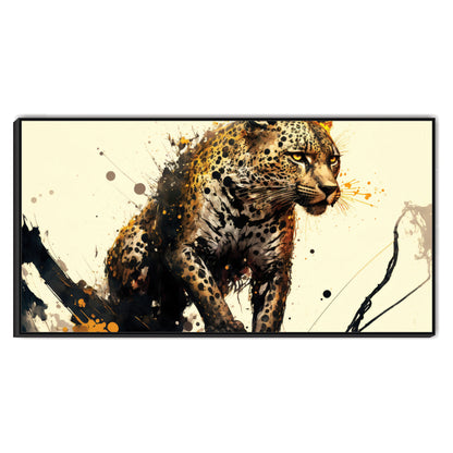 Leopard wild life Landscape Canvas Art