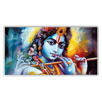 Krishna flute Canvas Art Wall Painting