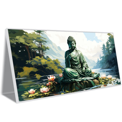 Abstract Buddha Canvas Art Canvas Print Wall Painting