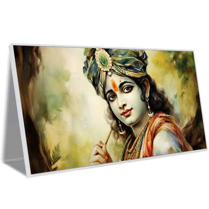 Krishna Beautiful Canvas Art Wall Painting