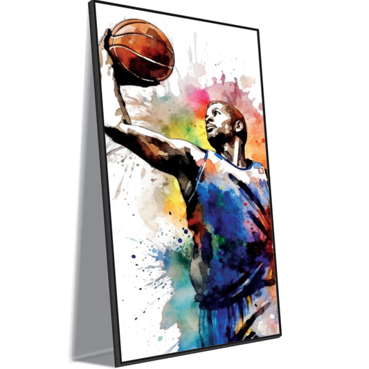 Basketball Player Canvas Art Wall Painting