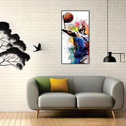 Basketball Player Canvas Art Wall Painting