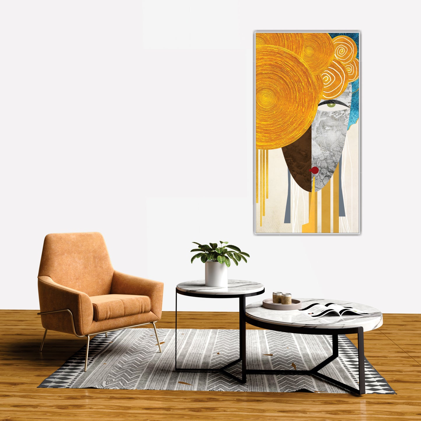 Modern Abstract Beauty Art Canvas Painting