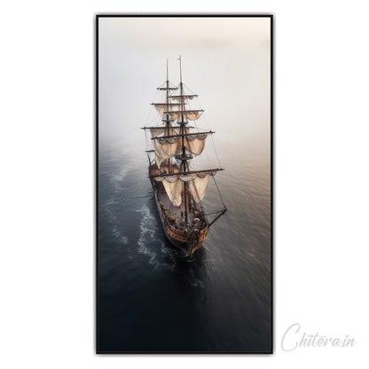 Boating view Canvas Print Wall Painting