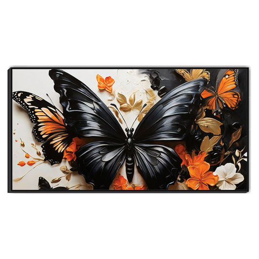 Velvet Wings Canvas Wall Art