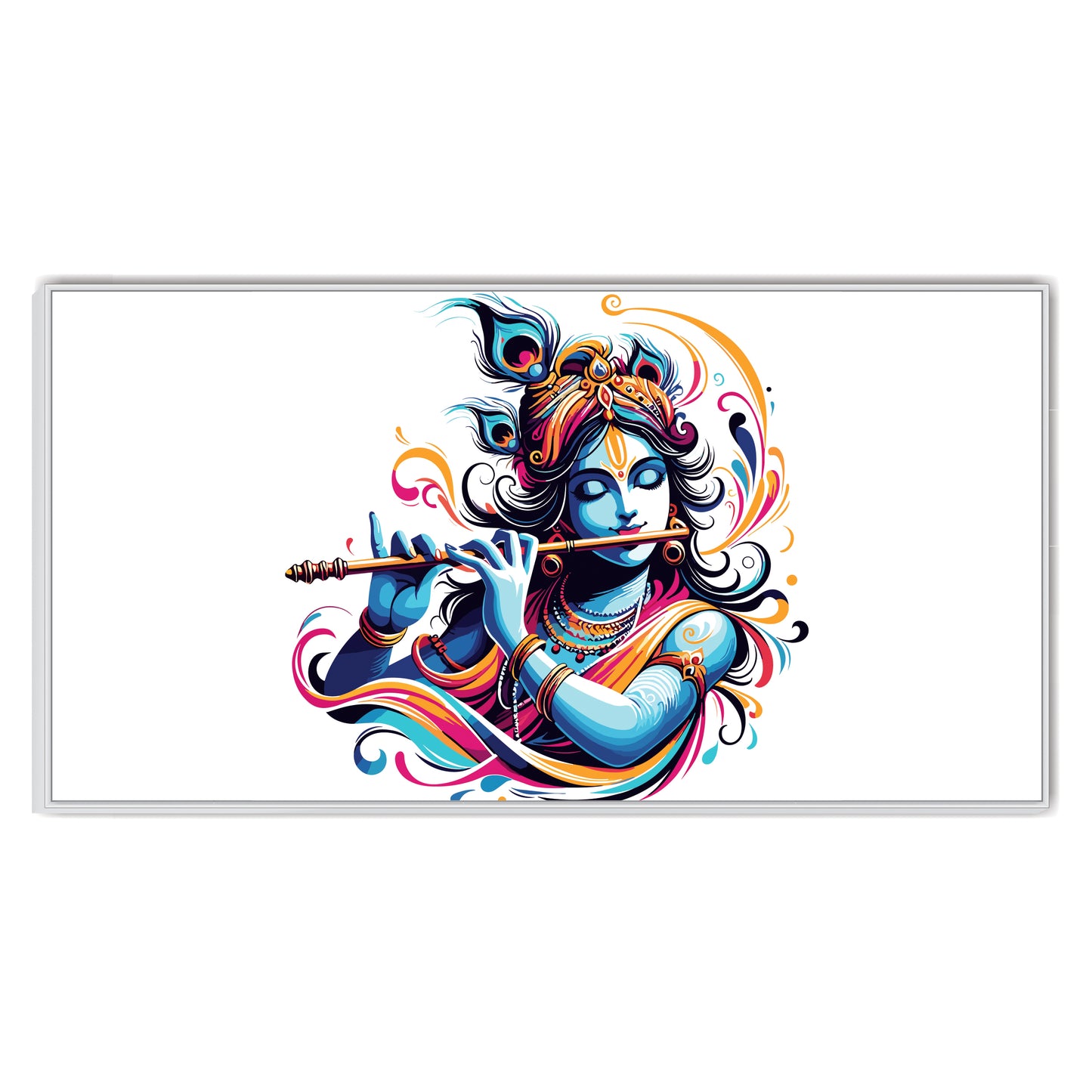 Krishna Beautiful Canvas Art Wall Painting