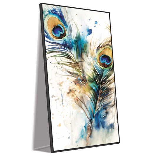 Peacock feather Canvas art Print Wall Painting