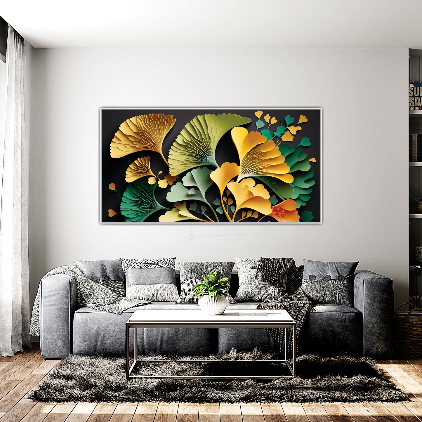 3D Flower art Canvas Print Wall Painting