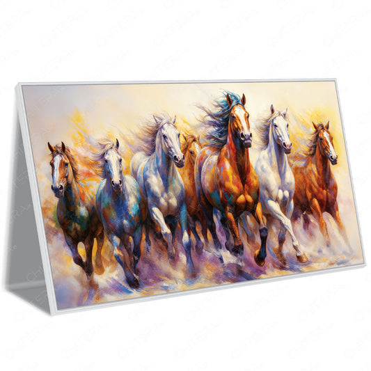 Gallop of Glory Canvas Wall Art.