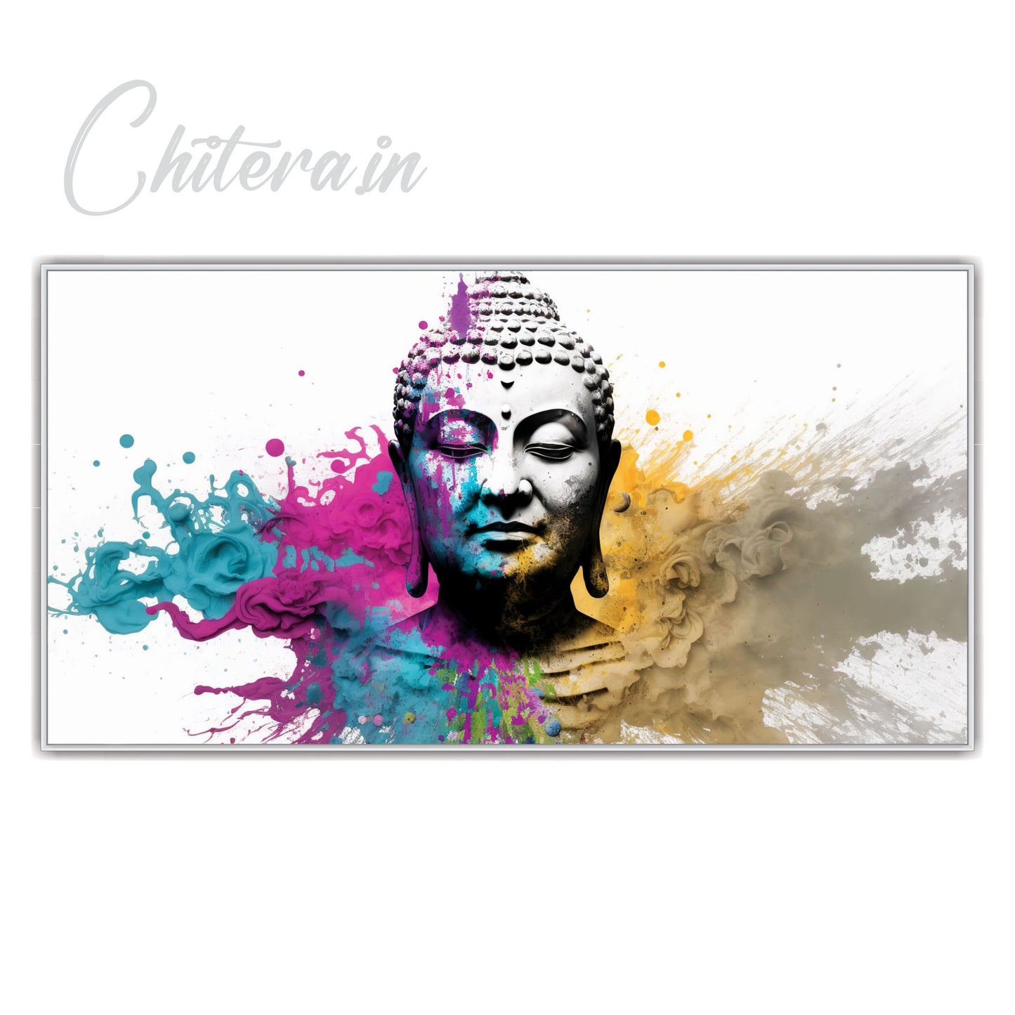 3D Lord Buddha Canvas Art Canvas Print Wall Painting