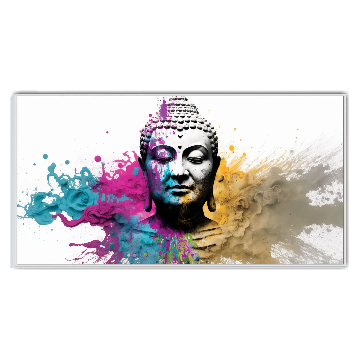 3D Lord Buddha Canvas Art Canvas Print Wall Painting