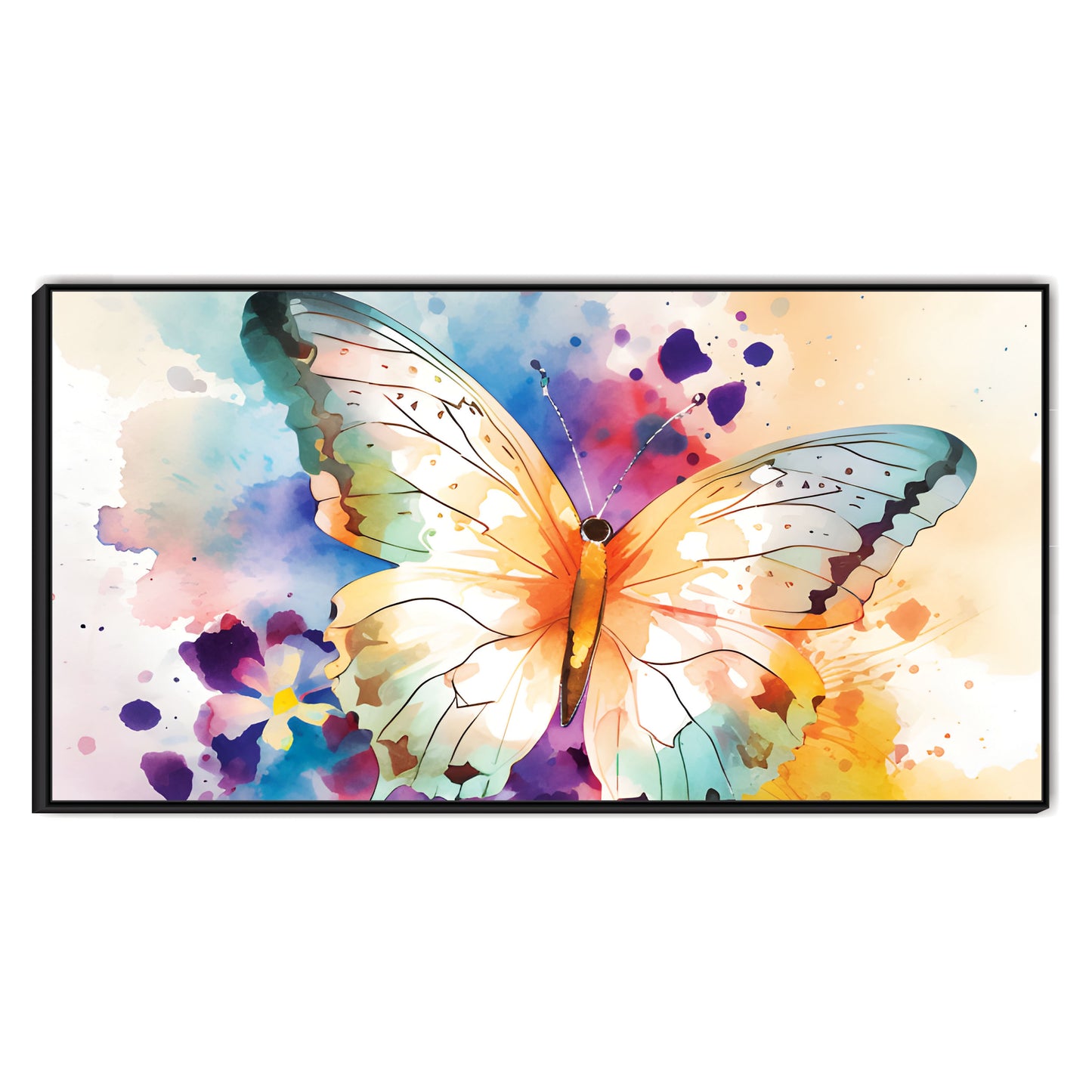 colourful butterfly Canvas art Print Wall Painting