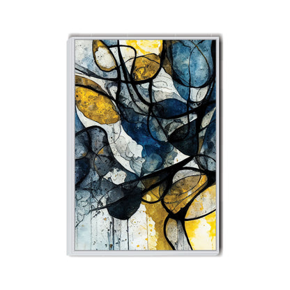 Color block art Canvas Print Wall Painting