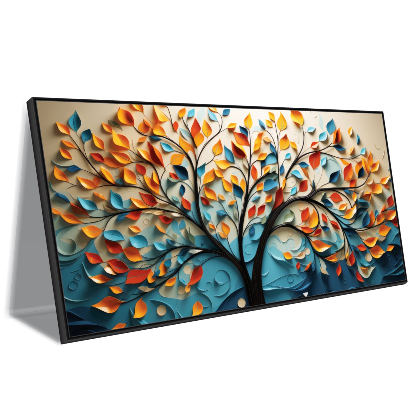 3D Tree art Canvas Print Wall Painting