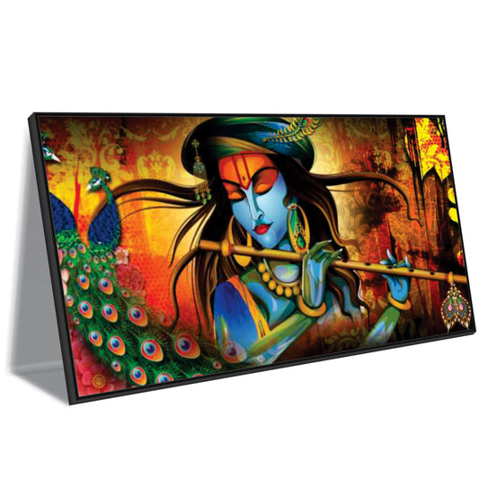 Krishna flute Canvas Art Wall Painting