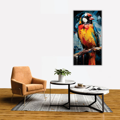 Colorful bird Canvas Art Wall Painting