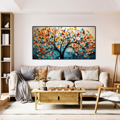 3D Tree art Canvas Print Wall Painting