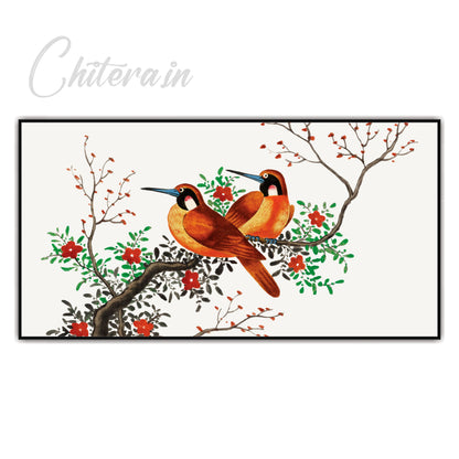 Bird on tree Canvas art Print Wall Painting