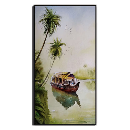 Boating view Canvas Print Wall Painting