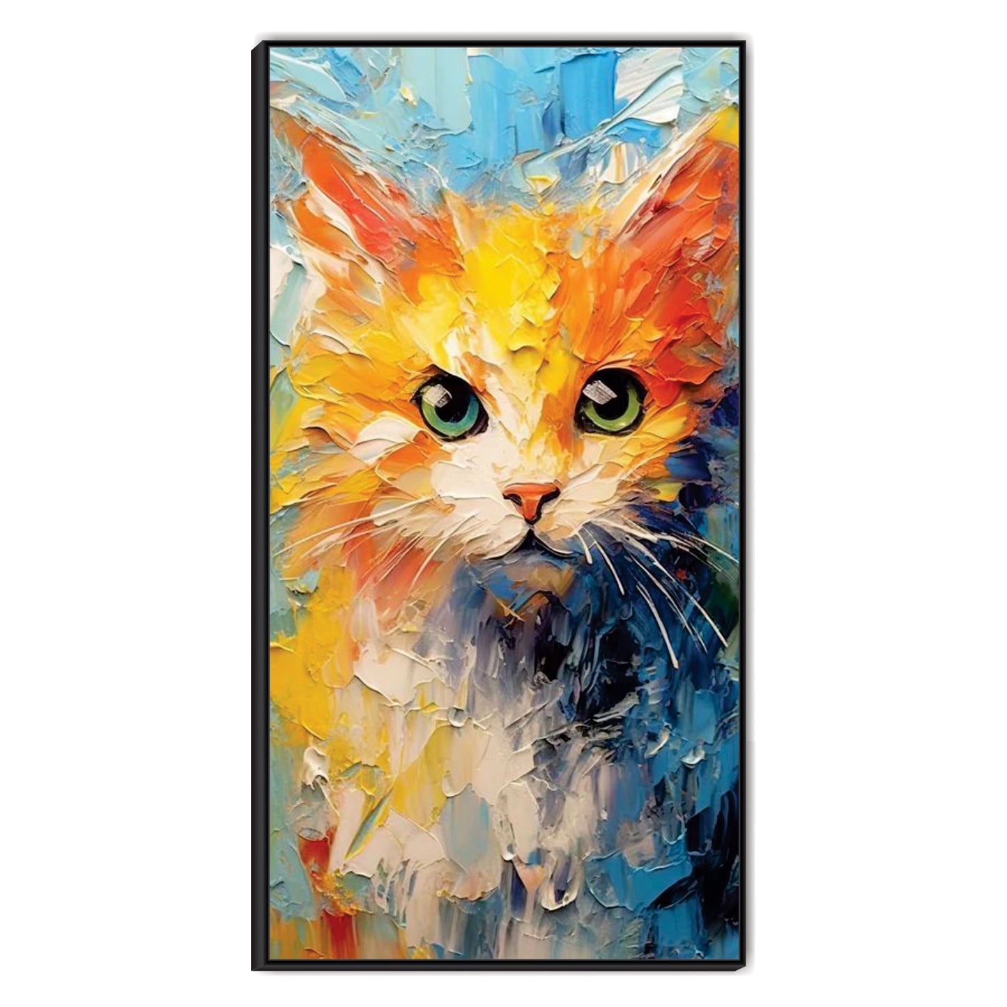 Cat Canvas Art Wall Painting