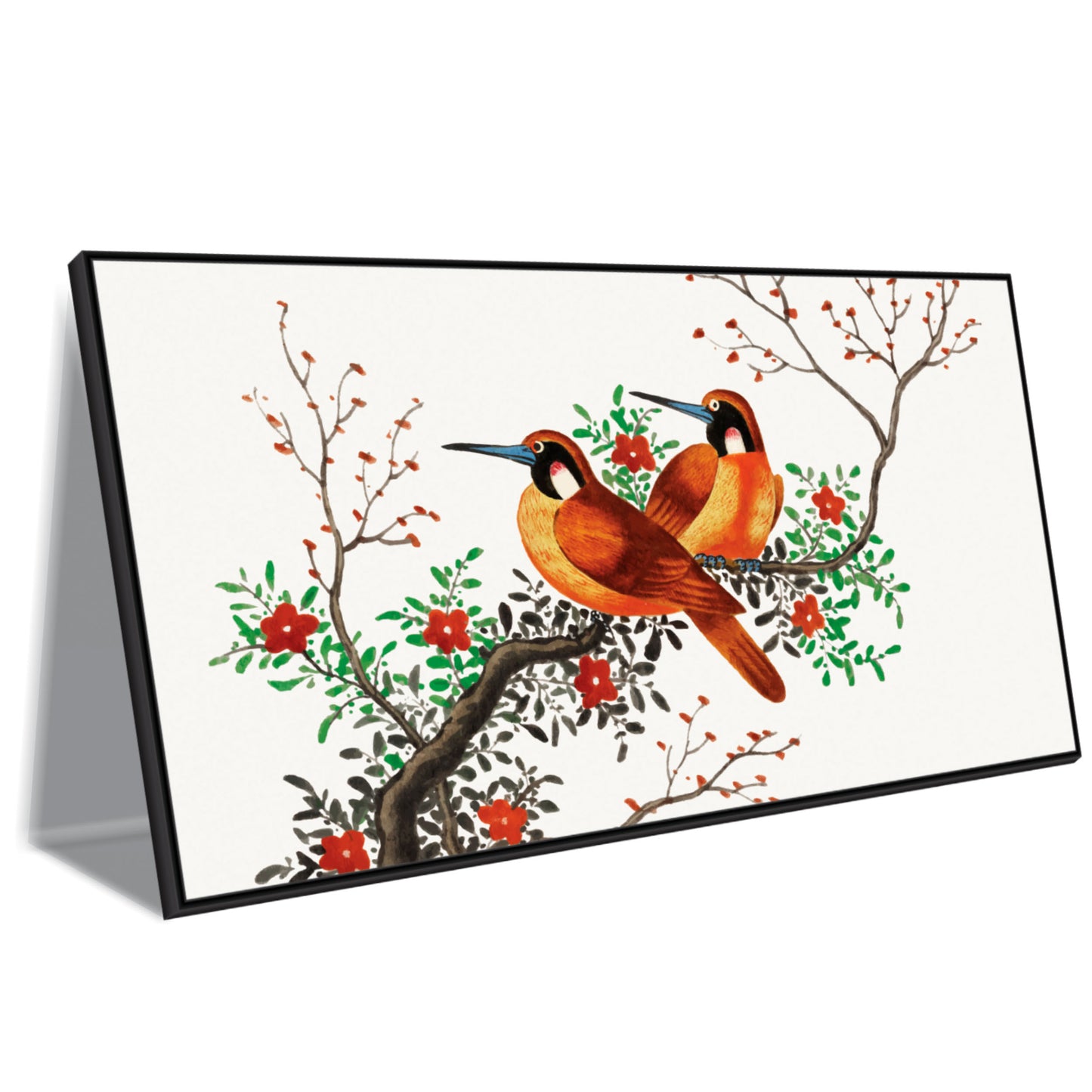 Bird on tree Canvas art Print Wall Painting