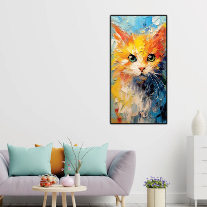 Cat Canvas Art Wall Painting