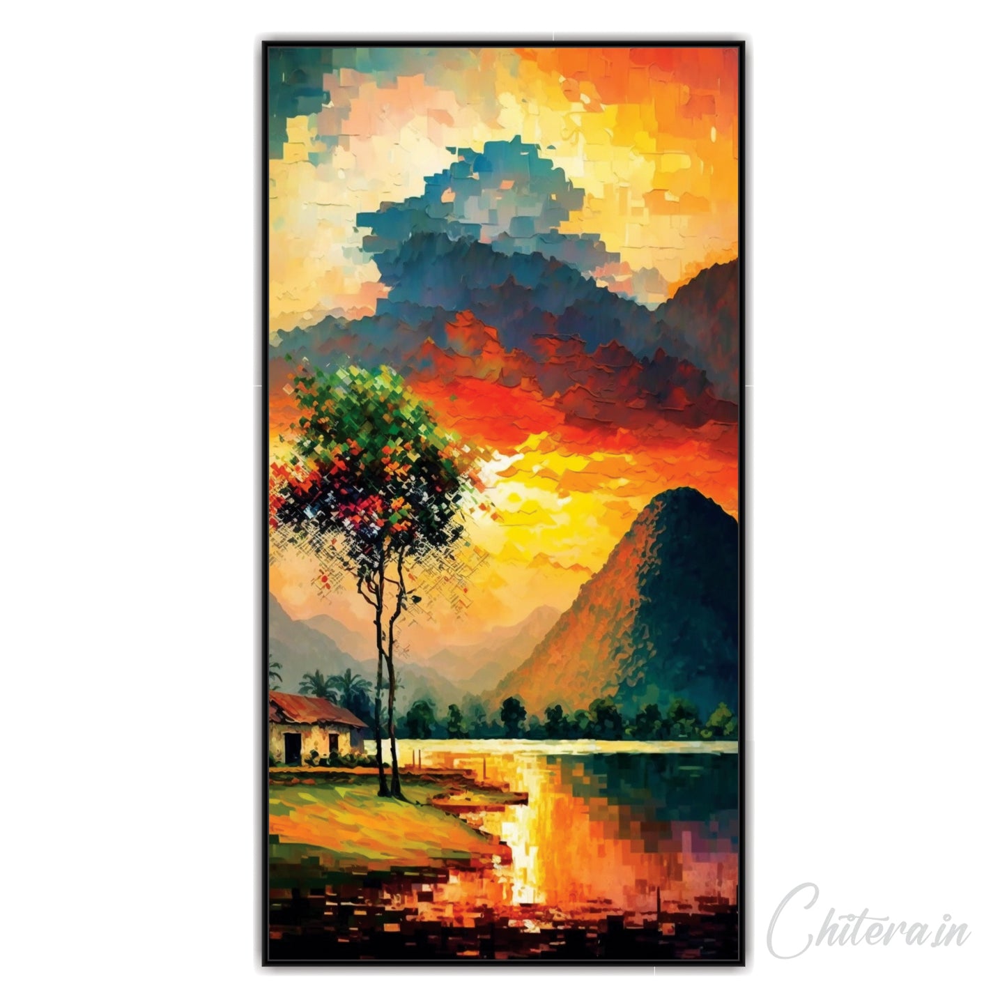 3D Nature Canvas Art Wall Painting