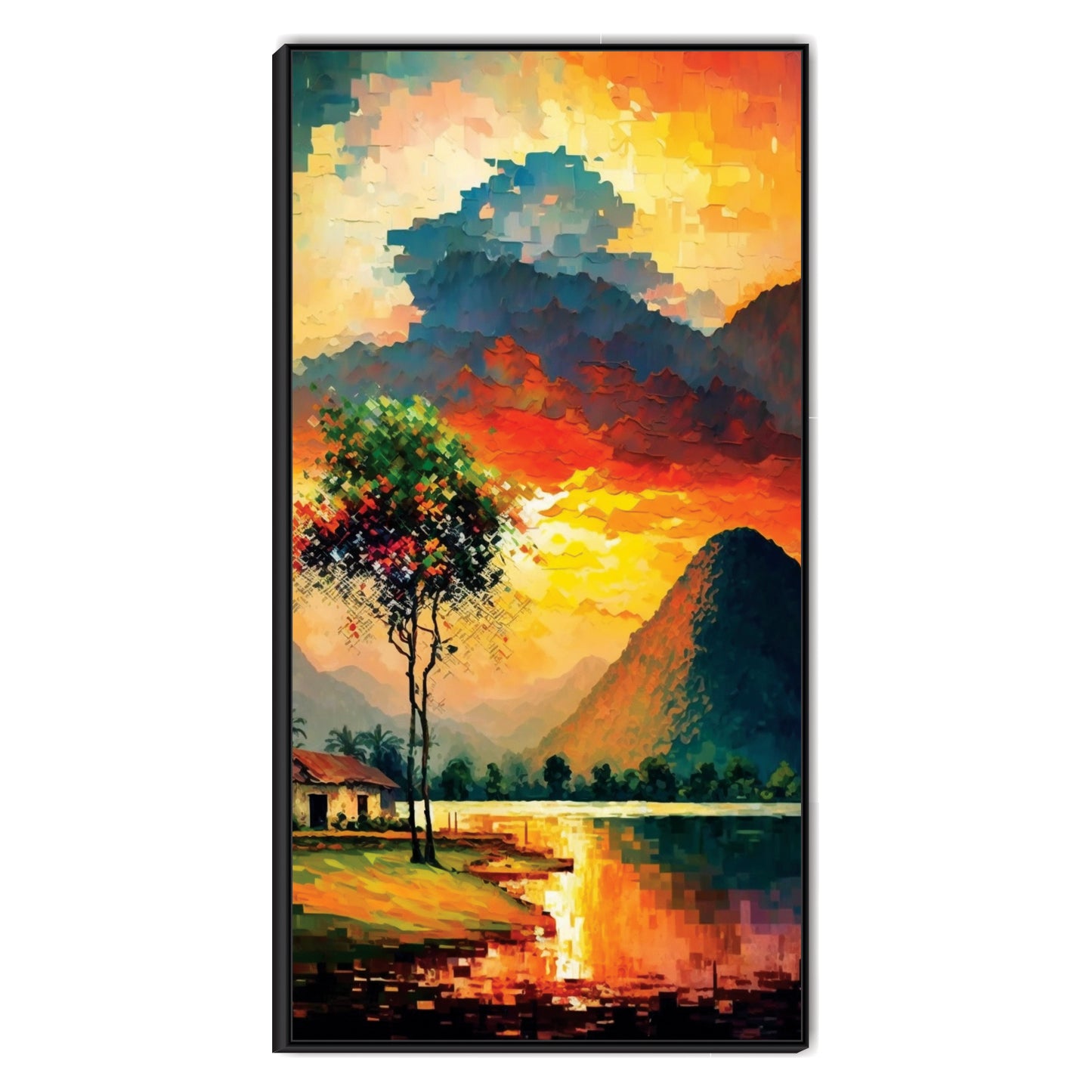 3D Nature Canvas Art Wall Painting