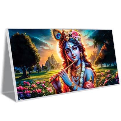 Krishna flute Canvas Art Wall Painting